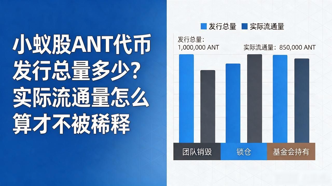 小蚁股ANT代币发行量_流通量_销毁速度_小蚁股数字货币发行量