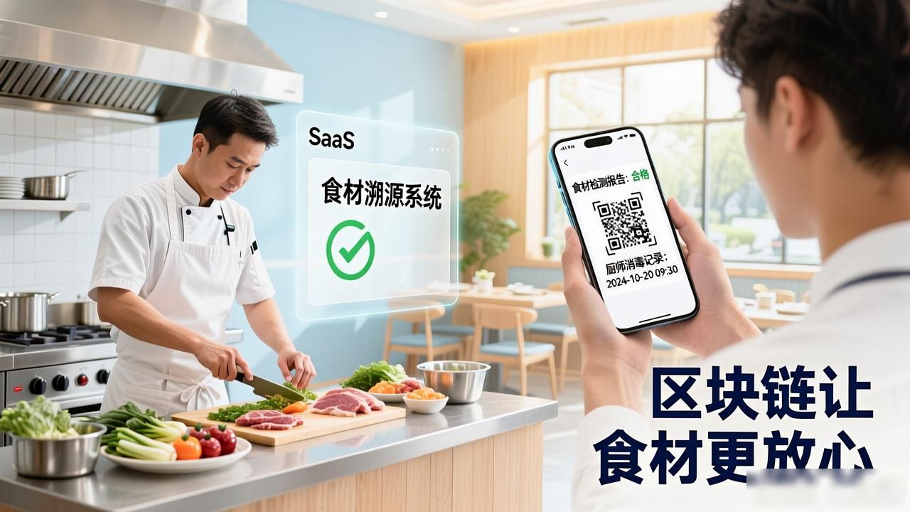 餐饮区块链溯源_区块链与餐饮_食品安全可验证数据链条