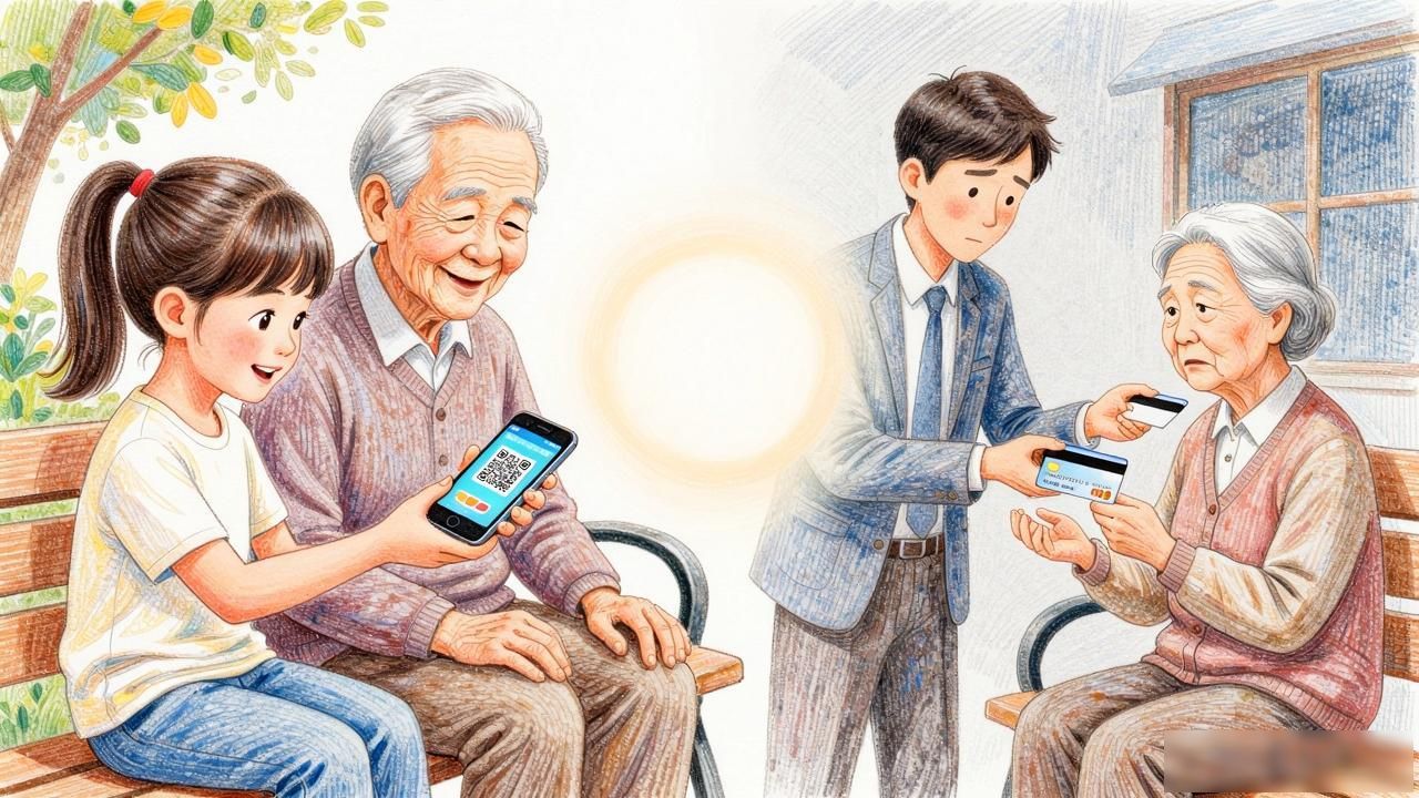数字货币使用对老年人影响_老年人使用数字货币的困难_数字货币老年人不会用