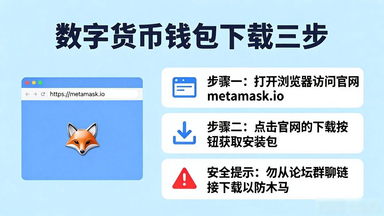 数字货币怎么下载钱包_数字货币官方钱包下载_MetaMask钱包下载教程