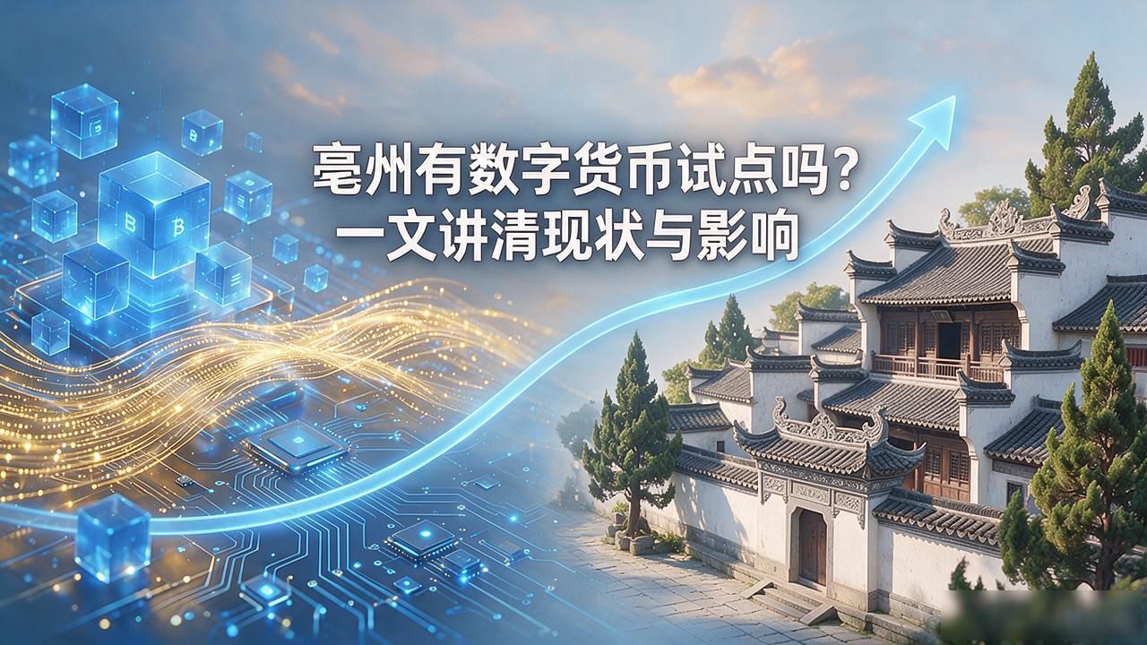 亳州数字人民币试点_安徽数字货币试点进展_亳州有数字货币试点吗
