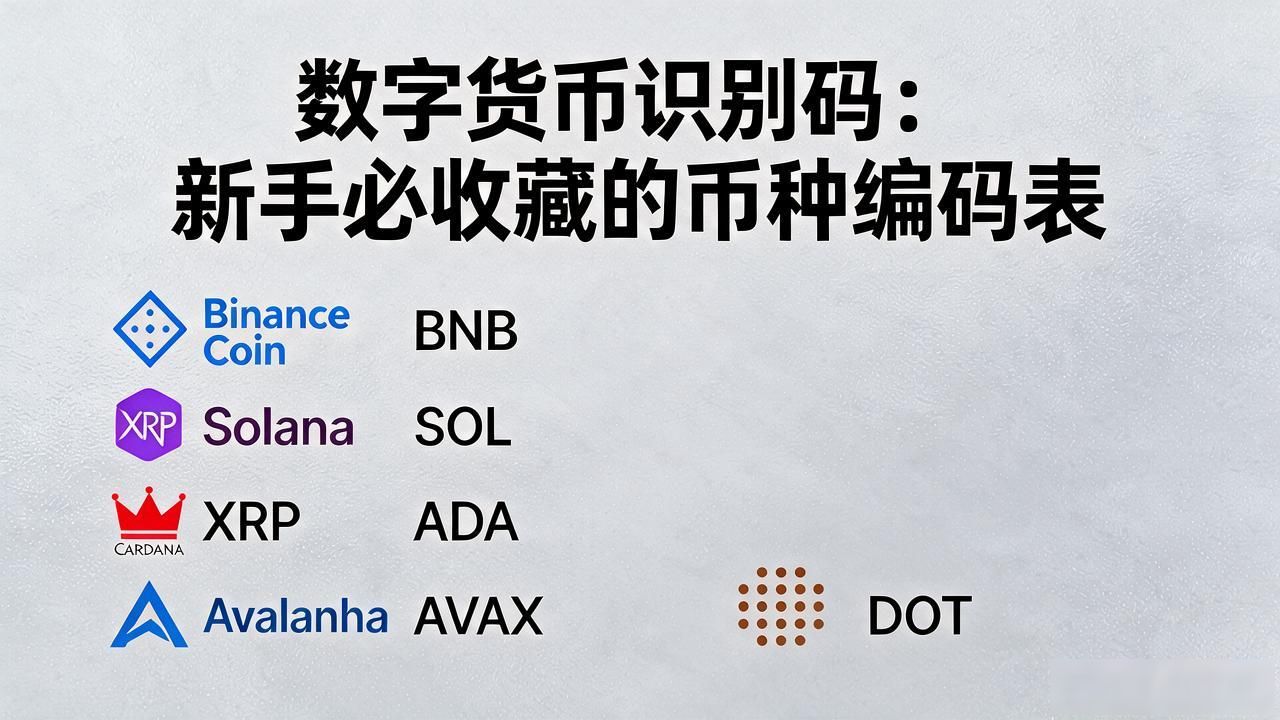 数字货币常见识别码 加密资产身份标识 加密货币交易安全指南_数字货币识别码大全