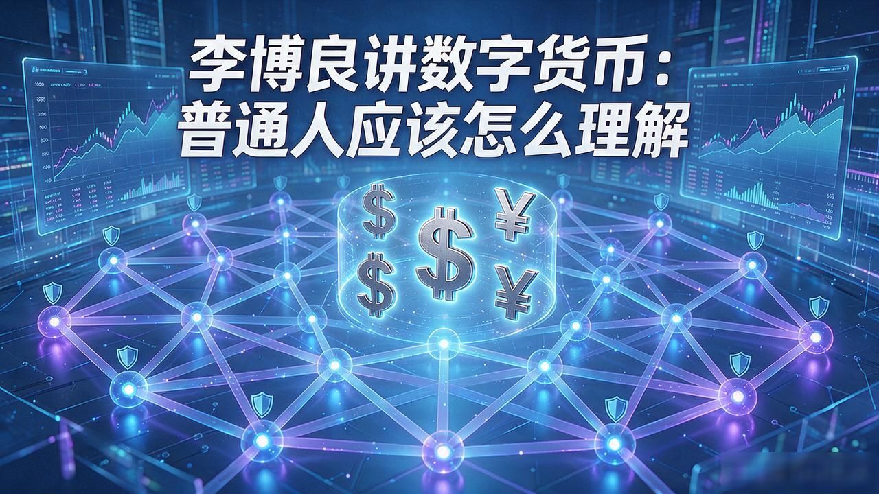 数字货币价值载体进化形式_李博良讲数字货币_区块链去中心化信任体系