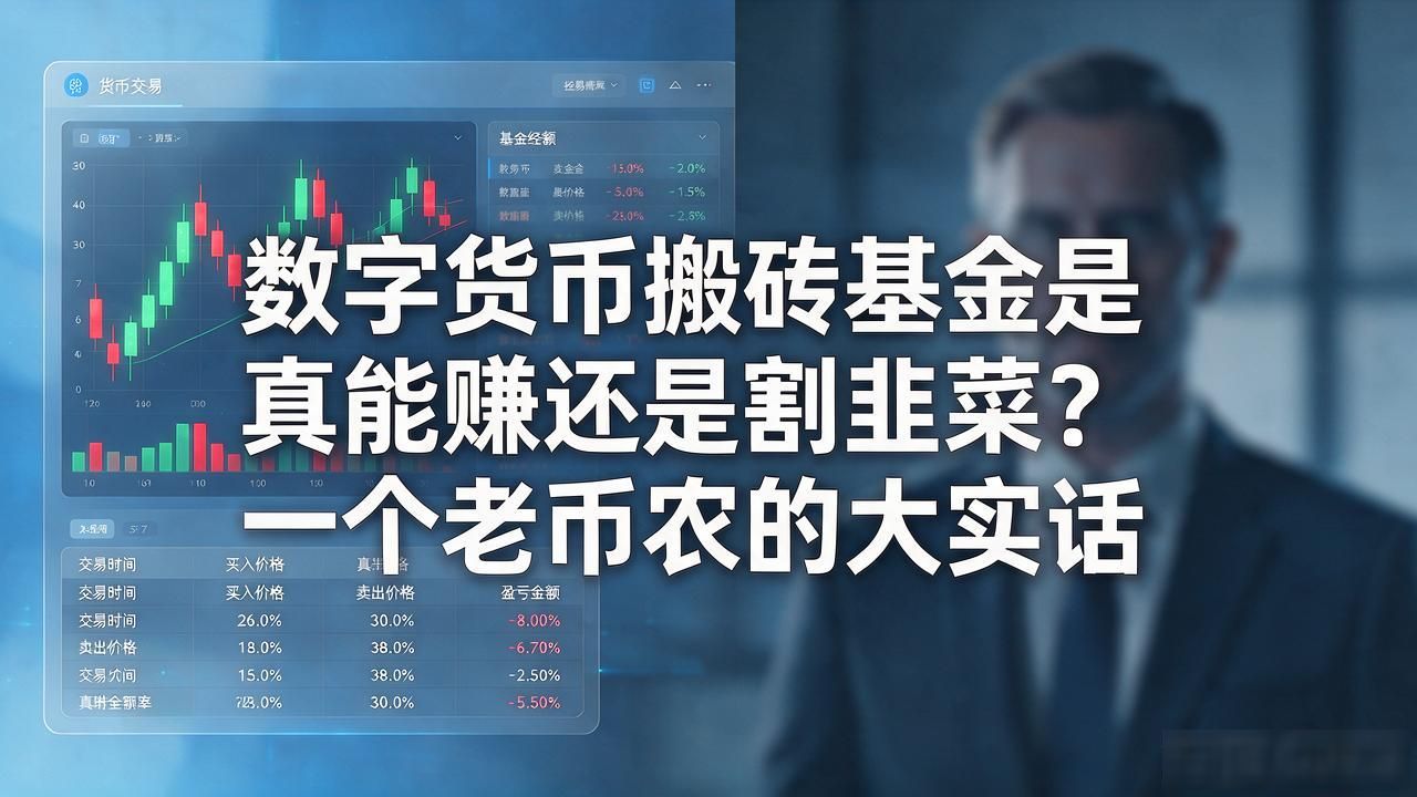 数字货币搬砖基金_搬砖基金套利风险与真相_交易所价差套利手续费陷阱