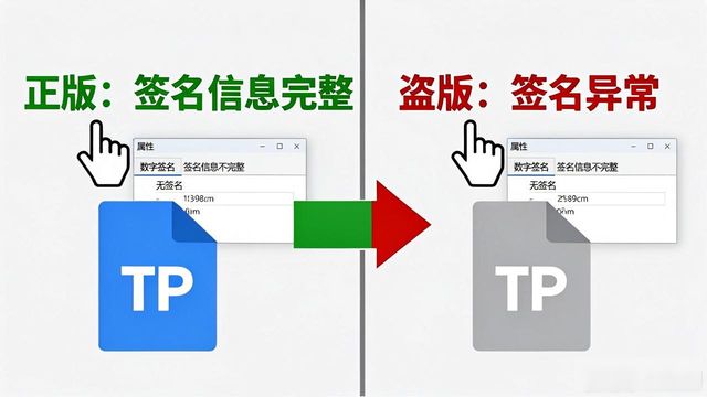 如何分清盗版和正版_如何分辨TP官方下载的正版与盗版_盗版软件和正版有什么区别